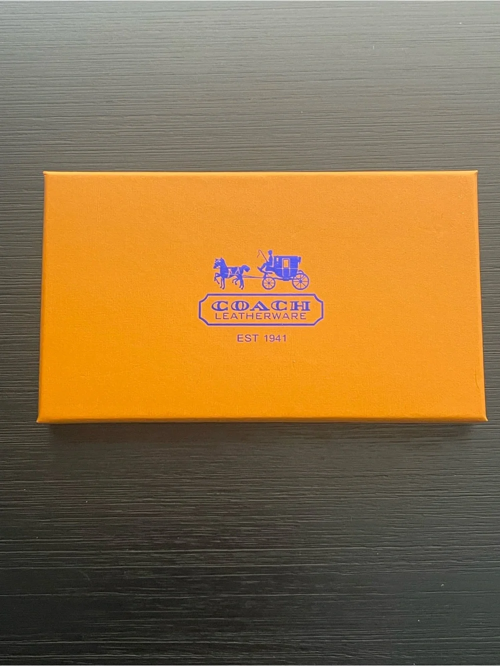 iPhone 17 pro max Coach Card Pocket Phone Case with Gold Logo. Box included